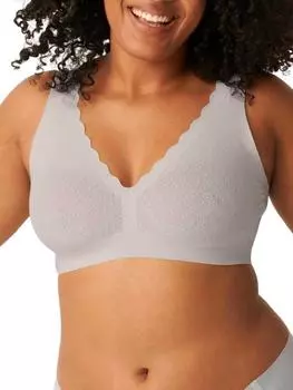 Кружевной бюстгальтер без косточек Zero Feel Sloggi, розовый