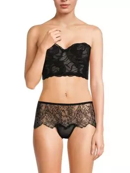 Кружевной бюстгальтер-бюстье Chennai Cosabella, черный