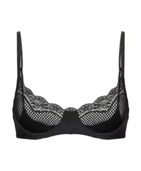 Кружевной бюстгальтер Dsquared2, черный