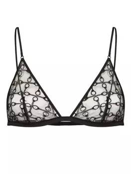 Кружевной бюстгальтер Handcuff Kiki de Montparnasse, черный