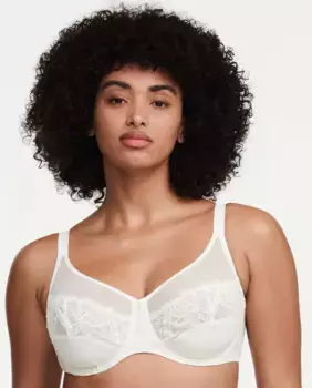 Кружевной бюстгальтер на косточках Orangerie Dream Chantelle, цвет Crudo