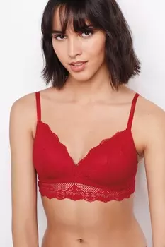 Кружевной бюстгальтер Next, красный