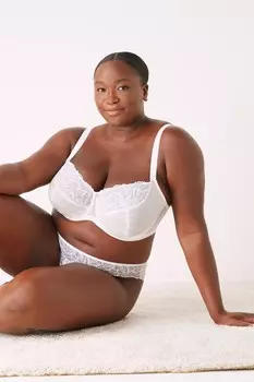 Кружевной бюстгальтер с идеальной поддержкой и чашками fk Next, белый