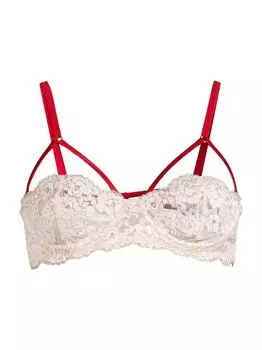 Кружевной бюстгальтер с половинной чашкой Foxy Fleur du Mal