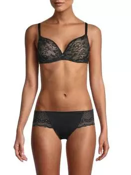 Кружевной бюстгальтер Wacoal с контурными чашками finesse, natural