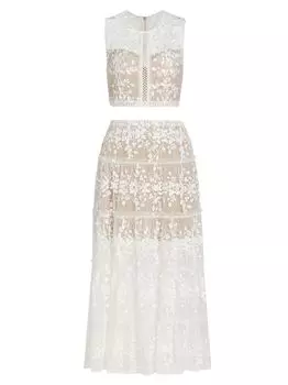 Кружевной комплект Megan из двух частей Bronx and Banco, слоновая кость