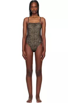 Кружевной купальник Dolce&Gabbana, черный