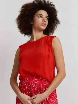 Кружевной топ эрракеш Ichi, красный