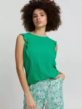 Кружевной топ эрракеш Ichi, зеленый