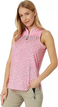 Кружевной топ без рукавов Lacey Jamie Sadock, цвет Tickle Me Pink