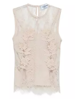 Кружевной топ Blugirl, нейтральный