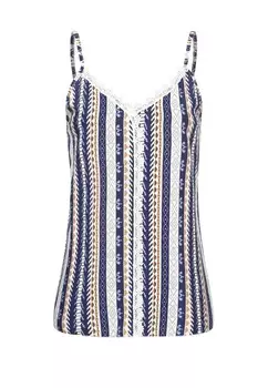 Кружевной топ Cloud5ive Top, синий