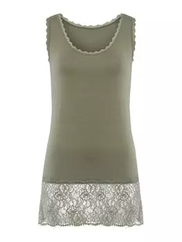 Кружевной топ heine Top, хаки