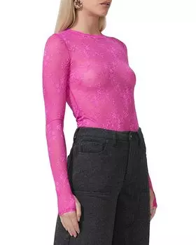 Кружевной топ Kaylee AFRM, розовый