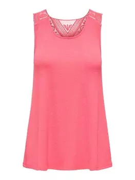 Кружевной топ ONLY Top MARNA, цвет neon pink