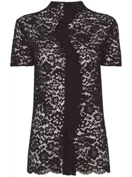 Кружевной топ Proenza Schouler, черный