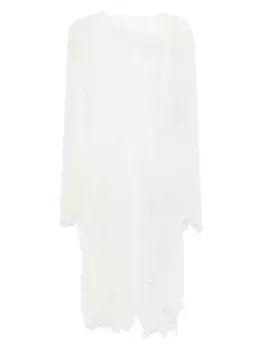 Кружевной топ Yohji Yamamoto, белый