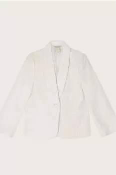 Кружевной жакет для подружки невесты Brea Monsoon, бежевый