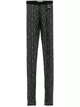 Кружевные брюки Almaz, черный