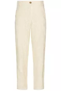 Кружевные брюки Harago, кремовый