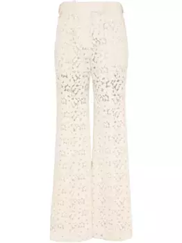 Кружевные брюки Illuminate ZIMMERMANN, нейтральный