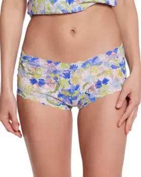 Кружевные кюлоты средней посадки Hanky Panky, многоцветный