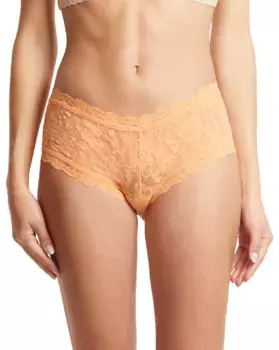 Кружевные кюлоты средней посадки Hanky Panky, оранжевый