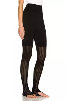 Кружевные леггинсы ALAA, цвет Noir