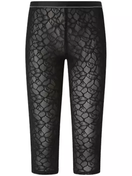 Кружевные леггинсы PINKO, черный