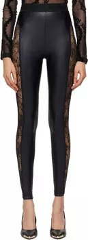 Кружевные леггинсы Versace Jeans Couture