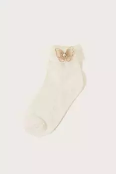 Кружевные носки с бабочками Monsoon