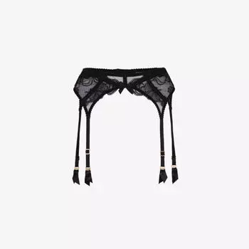 Кружевные подтяжки Rozlyn с высокой посадкой Agent Provocateur, черный