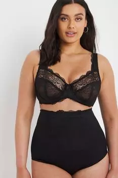 Кружевные щипцы для талии Ella от Knickers Simply Be, черный