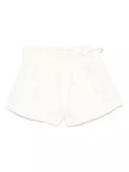 Кружевные шорты A Paper Kid, белый