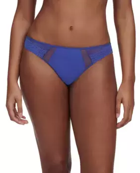 Кружевные стринги Play Line Chantelle, цвет Azul ndigo