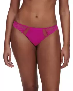 Кружевные стринги Play Line Chantelle, цвет Fucsia