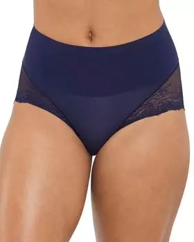 Кружевные трусики-хипстер Hi SPANX, синий