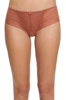 Кружевные трусики-хипстеры Esprit, коричневый
