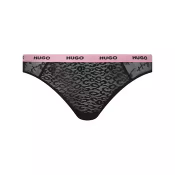 Кружевные трусики Hugo, черный