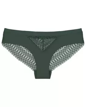 Кружевные трусики в бразильском стиле Triumph, зеленый