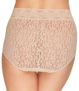 Кружевные трусики Wacoal Halo, бежевый