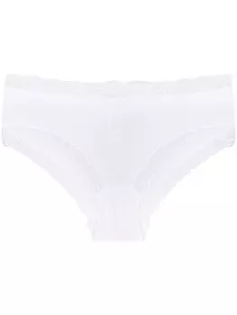 Кружевные трусы-брифы Hanro, белый