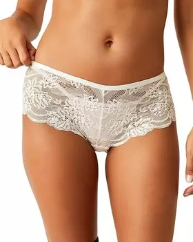 Кружевные трусы Free People Last Dance, слоновая кость/кремовый