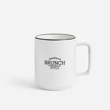 Кружка Brunch Basics El Corte Ingls, белый