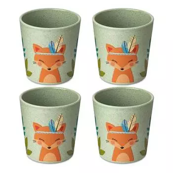 Кружка connect cup s harry (4 шт.) Koziol, зеленый