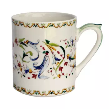 Кружка Gien Toscana с ручкой 0,25 л Gien Fayencerie, красочный