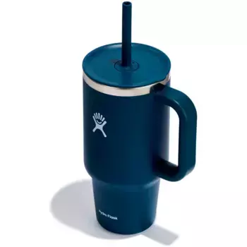 Кружка Hydro Flask «Allaround Travel Tumbler на 32 унции», (1 шт.), двойная изоляция TempShield, 946 мл, цвет Indigo