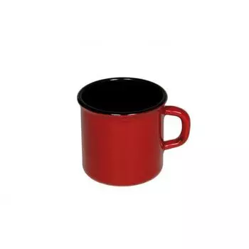 Кружка-кастрюля Riess с фланцем Classic Color Red 8см 3,8 литра