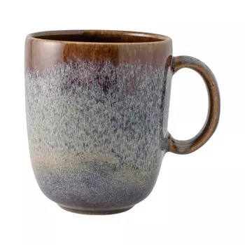 Кружка Lave бежевая с ручкой 0,40 л like. by Villeroy & Boch, бежевый/синий/коричневый/серый