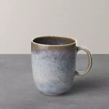 Кружка Lave бежевая с ручкой, бежевый, 12,5 х 9 х 10,5см Villeroy & Boch, бежевый